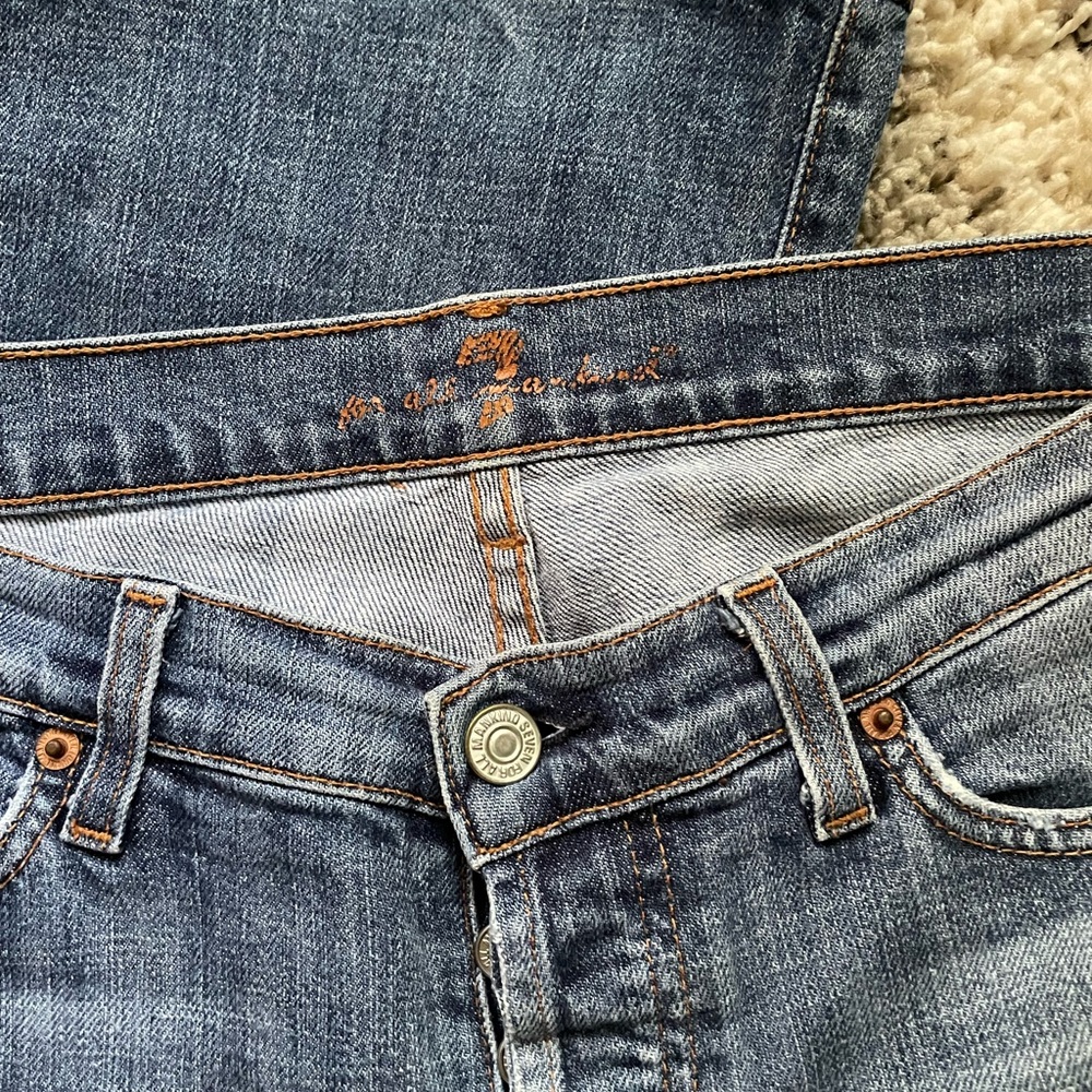 7 for All Mankind Button Fly - Picture 3 of 3